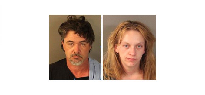 Man and woman caught smoking meth in their truck