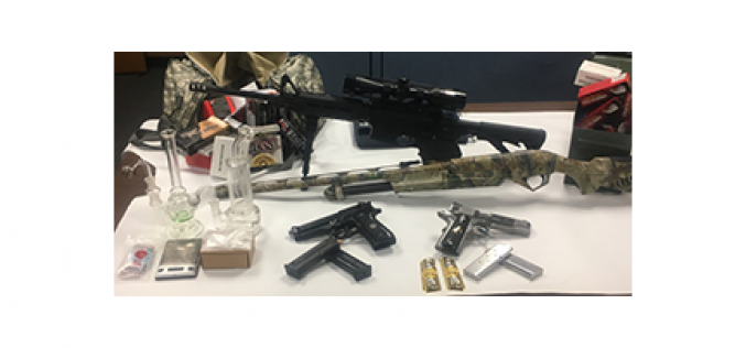 Napa announces two incidents of drug/gun confiscation