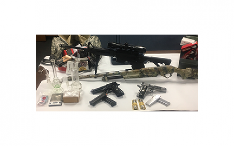 Napa announces two incidents of drug/gun confiscation