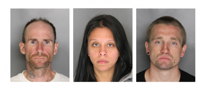 Three vehicle burglary suspects arrested in Folsom