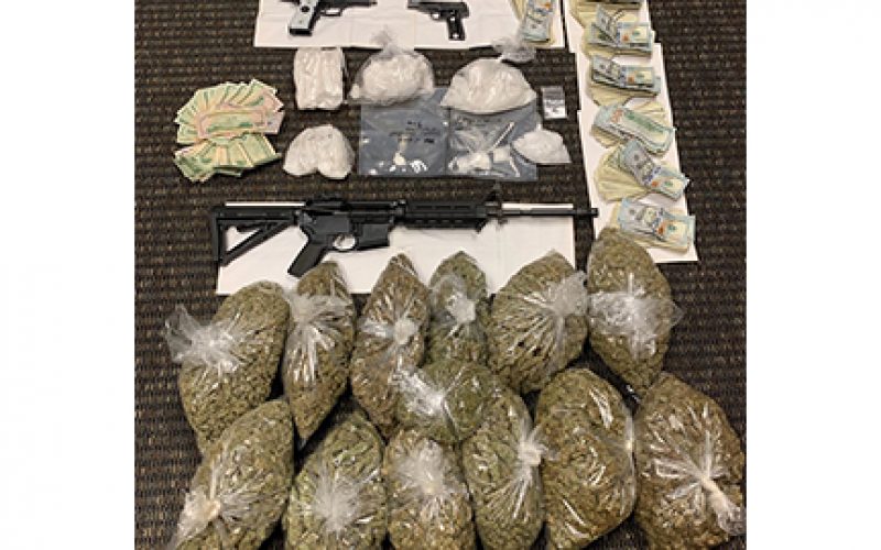 Drug house discovered as a result of a traffic stop