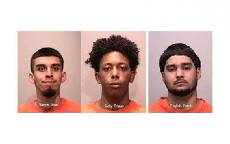 Trio nabbed at residential burglary in progress