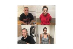 Recovery of stolen tools leads to the arrest of four people