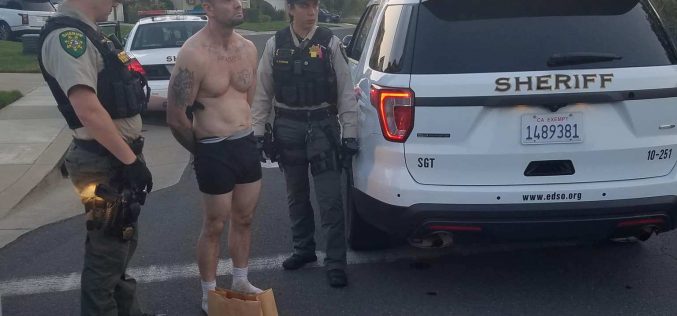 Bra- and panty-clad prowler arrested in El Dorado Hills