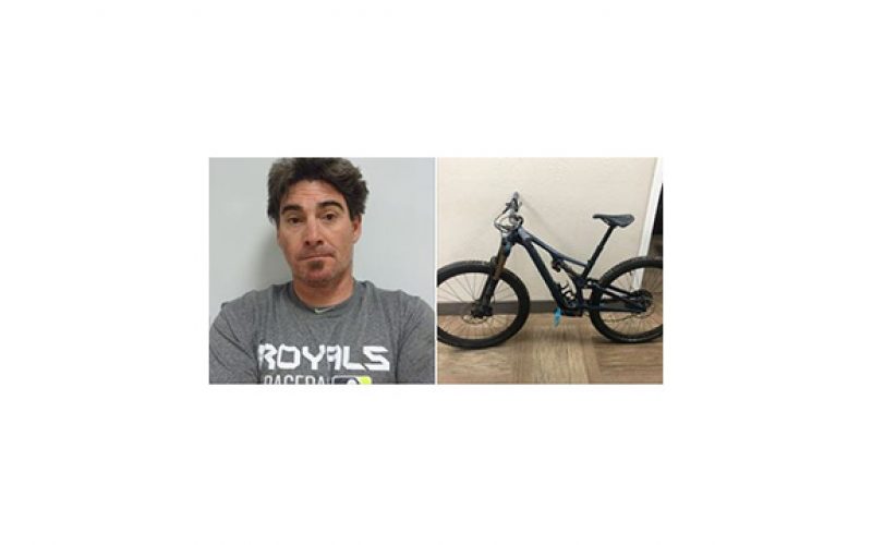 Mountain bike, stolen in May, recovered off of eBay