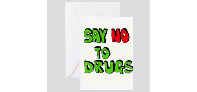 Just Say No to Drug-Laced Greeting Cards