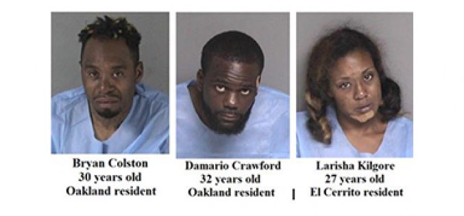 3 Suspects in Custody 17 Minutes after Credit Union Robbery