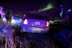 High-speed pursuit ends when driver crashes in marsh