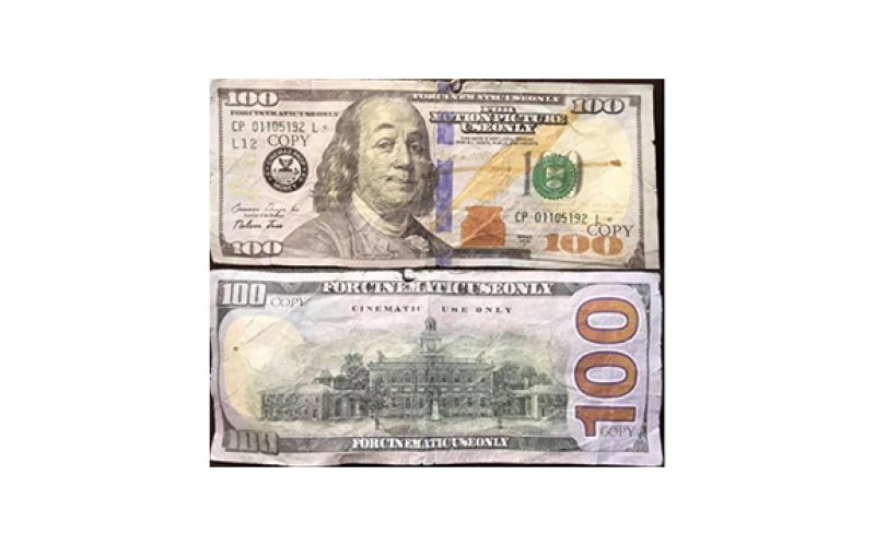 Man tries to pass fake $100 bill