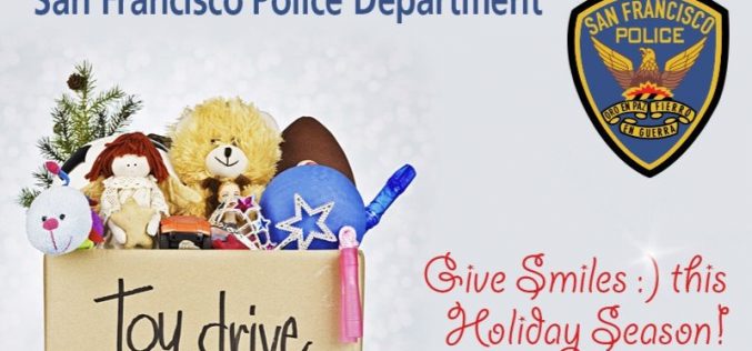 San Francisco PD announces Holiday Toy Drive