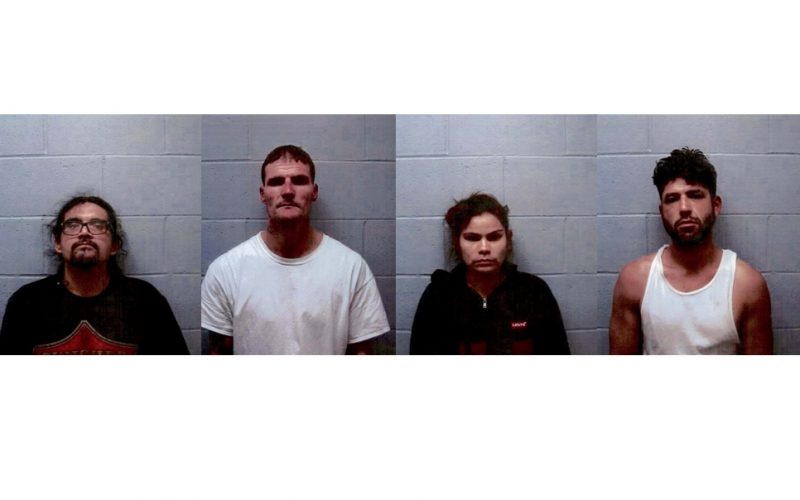 Four arrested on burglary, grand theft charges in Douglas City