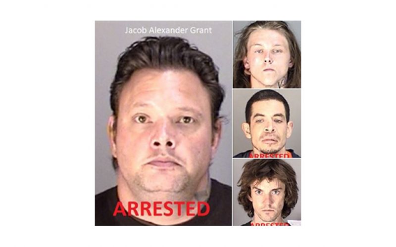 Four fugitives arrested in Napa County