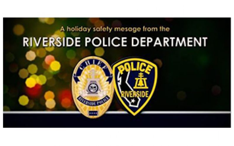 Riverside Police Department reminds us – if you see something, say something