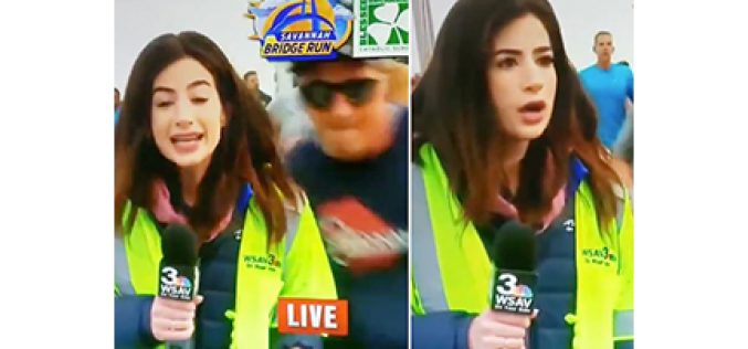 TV Reporter Pursuing ‘Sexual Battery’ Case … Against Butt-Slapping Runner