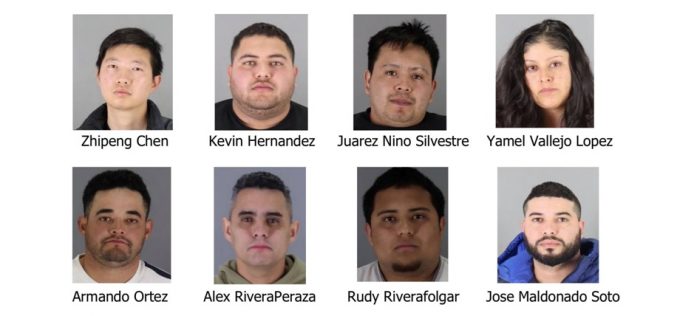 San Mateo Sheriff’s Dept. arrests eight in black market sales of stolen goods