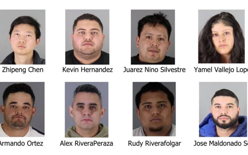 San Mateo Sheriff’s Dept. arrests eight in black market sales of stolen goods