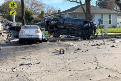 Suspect in vehicle theft, hit-and-run collision arrested; woman and child injured