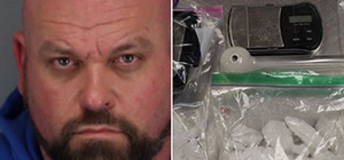 Man, chasing son, ends up in drug arrest