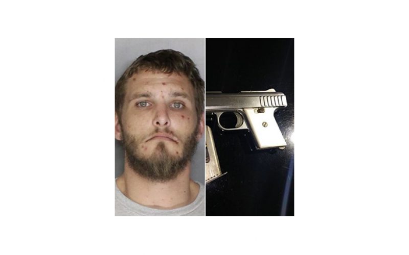 Man arrested for pointing gun during family disturbance