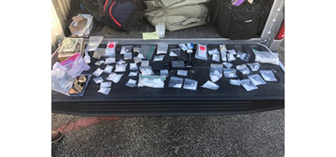 Man has meth and heroin in his car