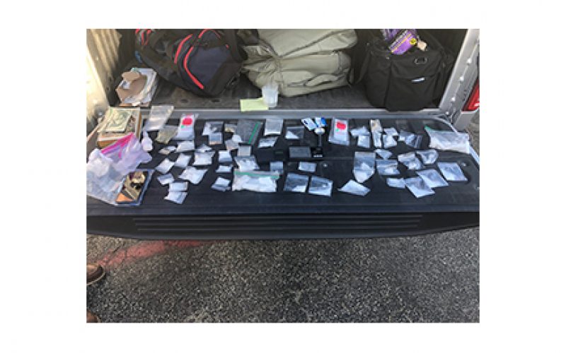 Man has meth and heroin in his car