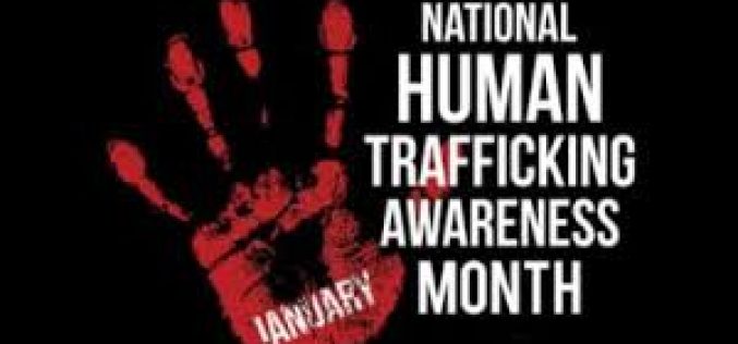 January is Human Trafficking Awareness Month