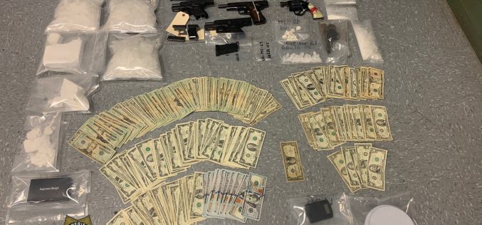 Coke, meth, guns, cash seized in Sacramento County narcotics investigation