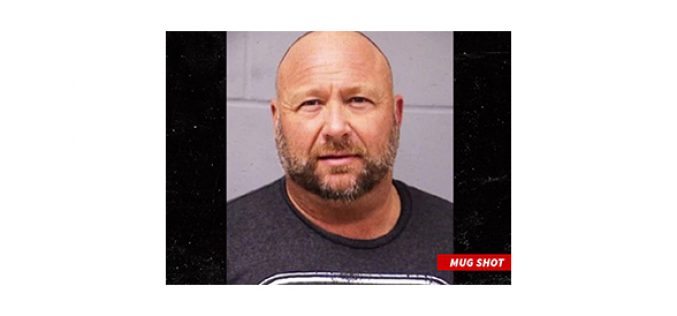 ALEX JONES ‘INFOWARS’ FOUNDER BUSTED FOR DWI