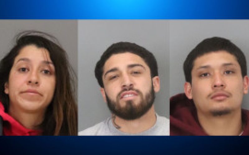 Witness Follows 3 Suspects Arrested for Armed Robbery of a Gas Station