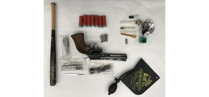 K-9 Unit on Patrol Arrests Probationer for Burglary, Drugs and Stolen Gun