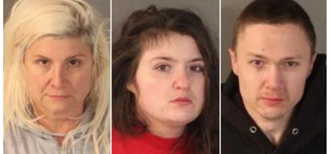 Three arrested after infant hospitalized for apparent drug overdose