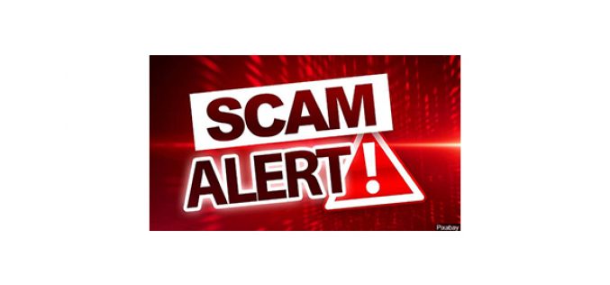 Be alert to online scammers