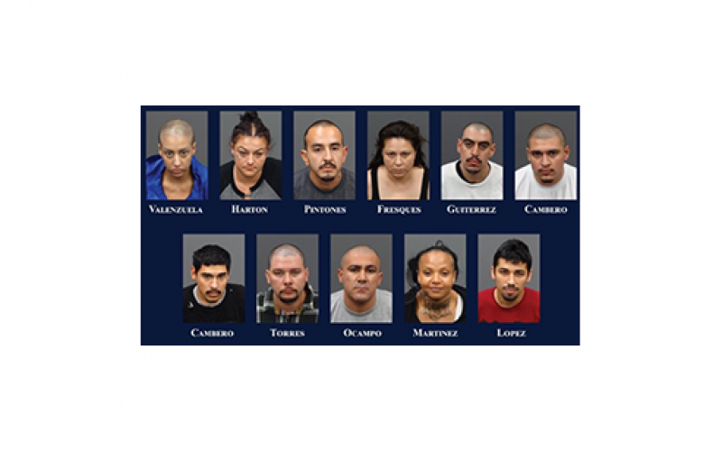 Drugs, Guns, and Money – 11 Arrested in Illegal-Gambling Operation Shut-Down at Apartment