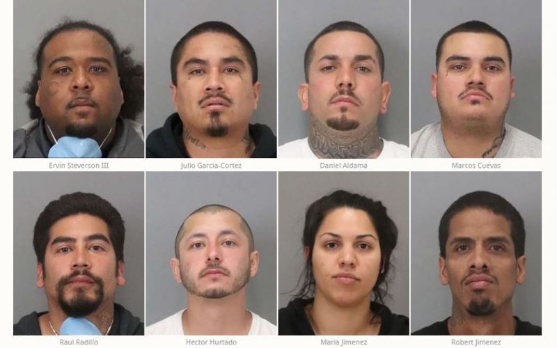 SJPD Arrests 8 Suspects for Weapons, Narcotics and Other Crimes