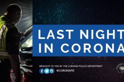 One night in Corona, three arrests