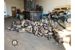 Thousands of allegedly stolen catalytic converters recovered in Elk Grove