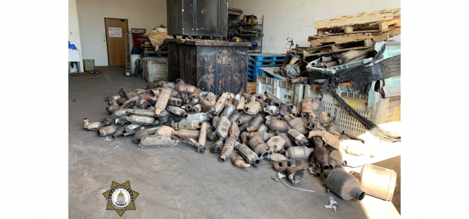 Thousands of allegedly stolen catalytic converters recovered in Elk Grove