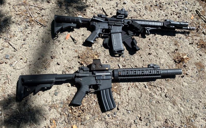 Can you tell which assault rifle is fake?