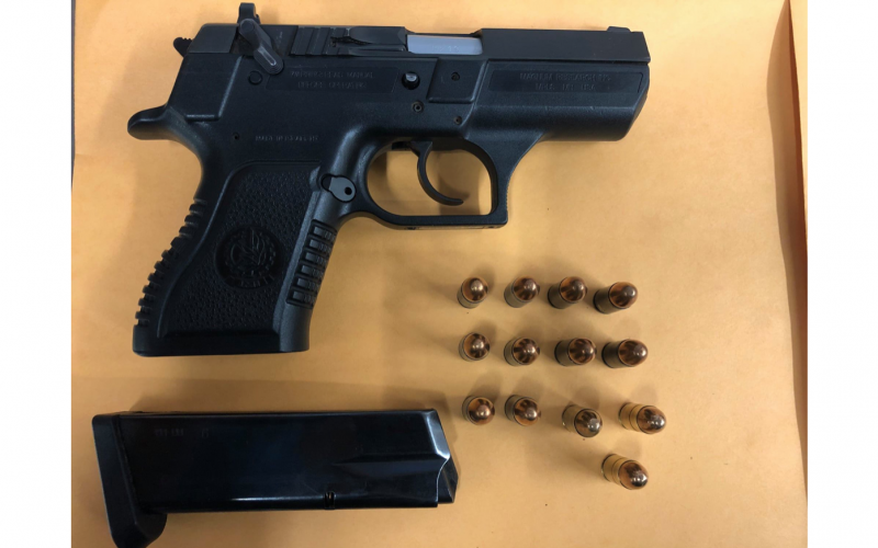 Fairfield man booked for unlawful firearm possession