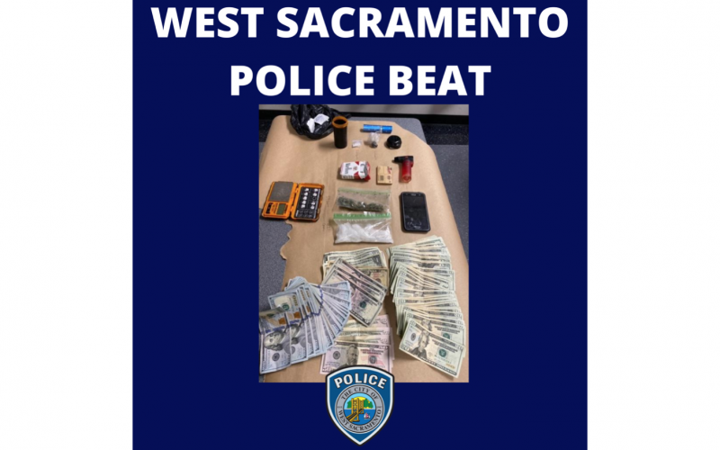 West Sac Police: Narcotics discovered during enforcement stop