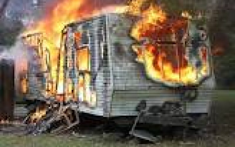 Daughter Charged with Setting RV Family Residence on Fire