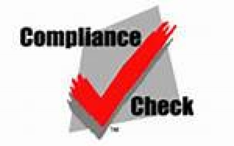 Compliance check results in Susanville