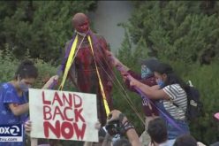 4 Women Arrested for Vandalizing a Statue of Junipero Serra