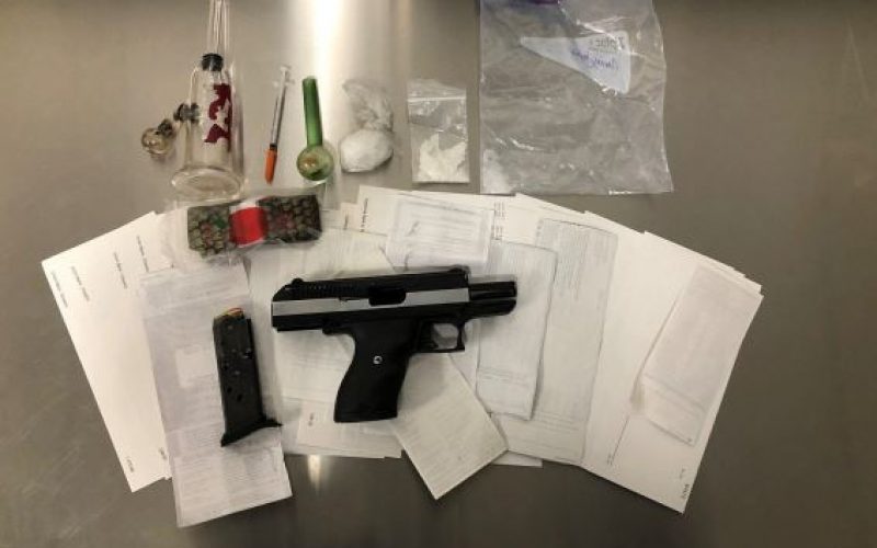 Counterfeit Checks, A Loaded Gun, and Drugs – Two Nabbed at Motel 6