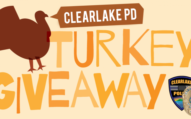 Clearlake Police Department assist needy families with Thanksgiving dinner