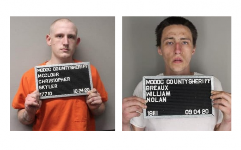 Modoc County inmates face new charges in botched escape attempt