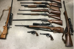 Eleven Assorted Firearms – Several in the Hands of a Hallucinating Suspect