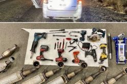 Catalytic converter thief caught with seven of them