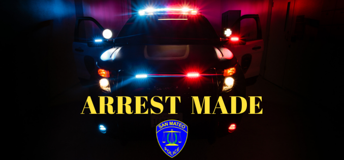 San Mateo Police arrest burglary suspect during traffic stop