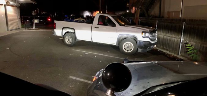 Man parked in Davis in truck stolen from Fairfield